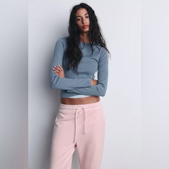 NWT Plush Jogging Pants Size Medium - Picture 2 of 10